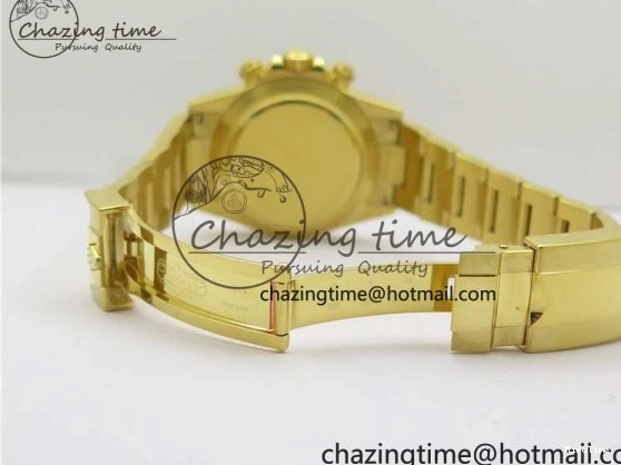 MiroTime 0210 Daytona 116508 YG Noob 1:1 Best Edition 904L YG Case and Bracelet YG Crystal Dial SA MultiPurpose 2628